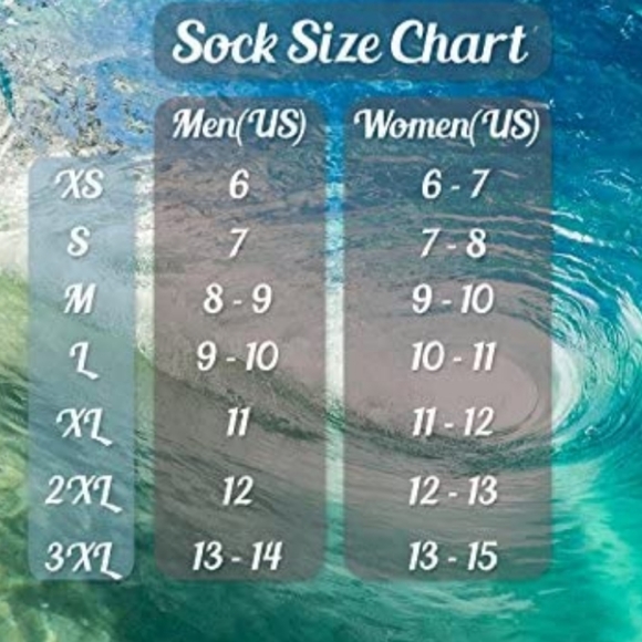 BPS Storm Smart Sock Ultra Premium Water Fin Sock - Picture 5 of 6